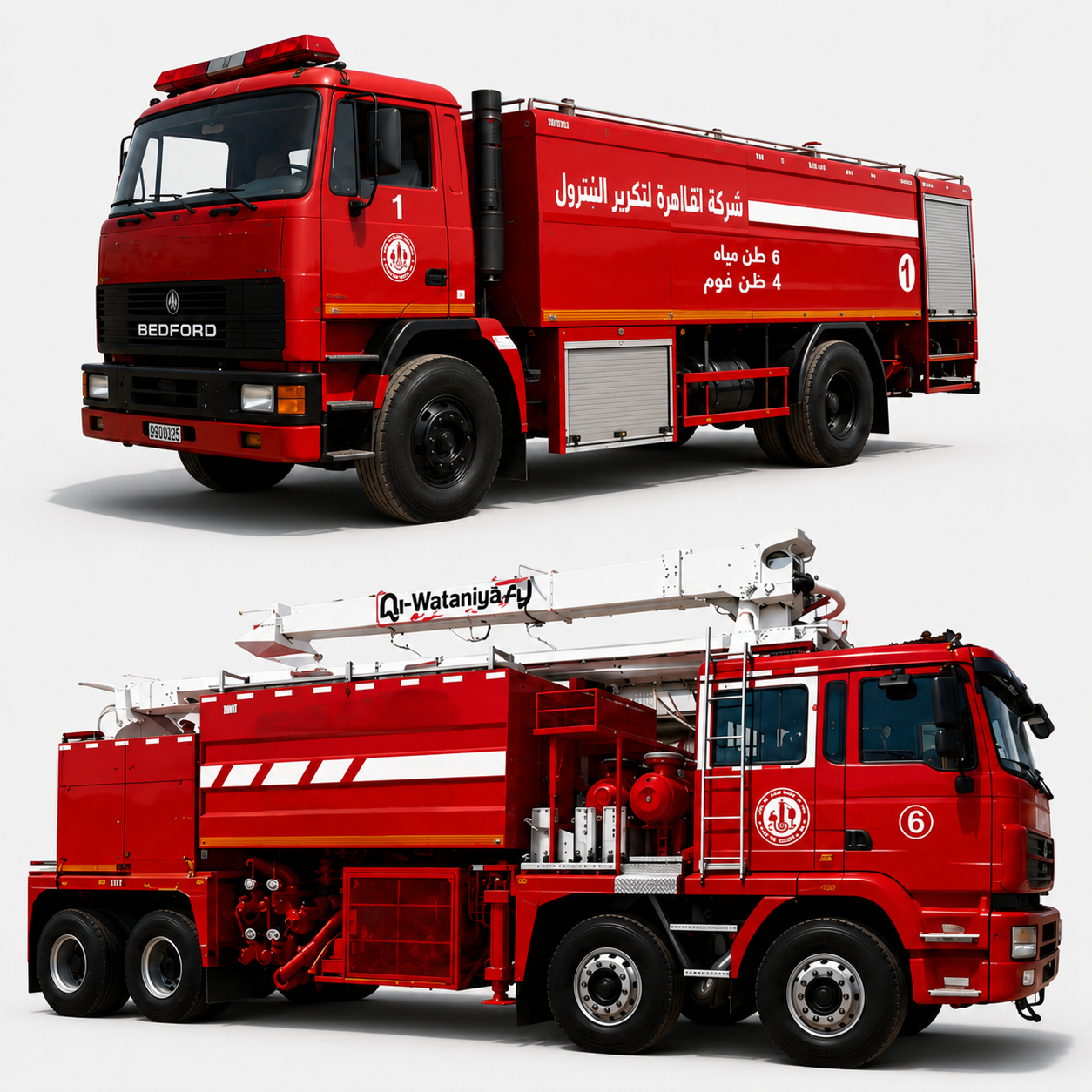 Integrated firefighting systems